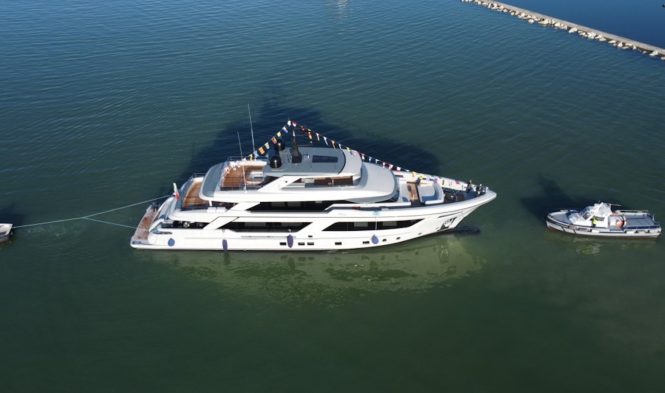 Cantiere delle Marche launch motor yacht RJ 130