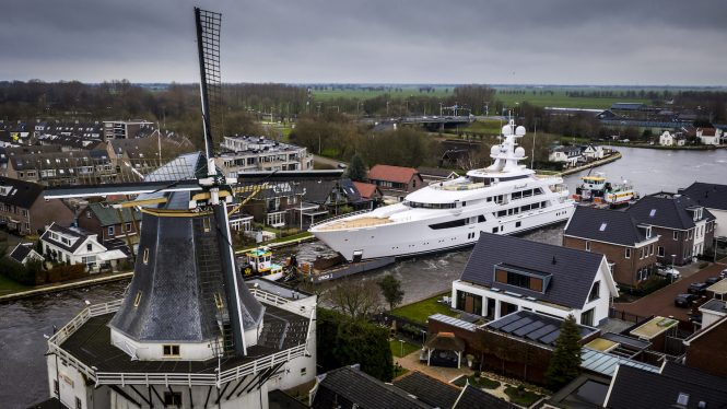 Project 707 yacht - copyright Feadship 