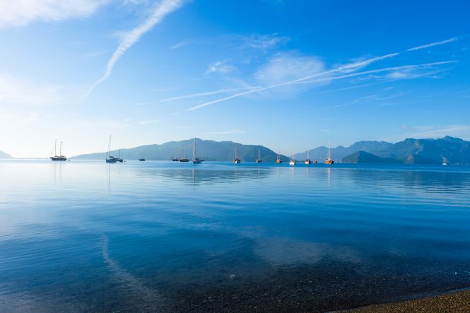 Yachts in Marmaris, Turkey