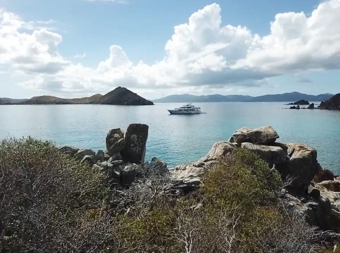 Far Niente yacht in the BVI