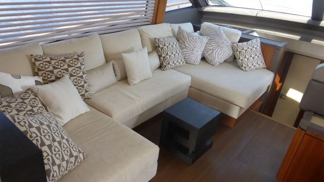 Interior seating area