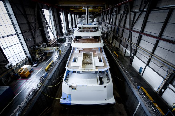 Amels 78-metre Full Custom Afloat - top view