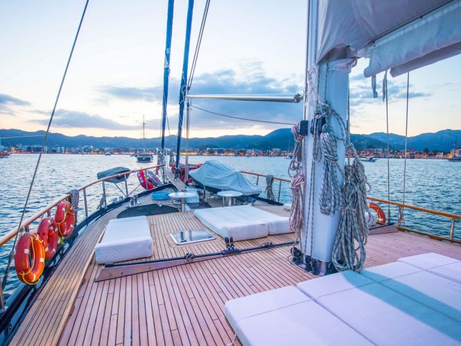 In Turkey aboard a luxury gulet © S/Y DEA DEL MARE