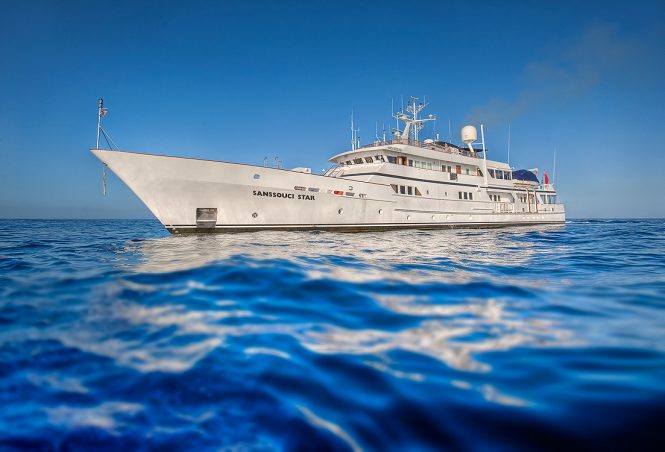Yacht SANSSOUCI STAR - Photography by Allan Venables