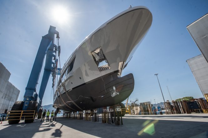 LION superyacht - launch