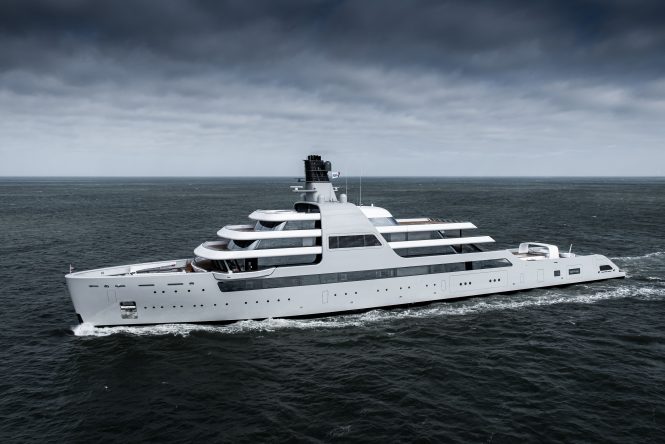 Luxury mega yacht SOLARIS delivered by Lloyd Werft