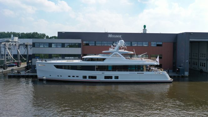 Mulder motor yacht WILDCARD launched © Mulder Shipyard