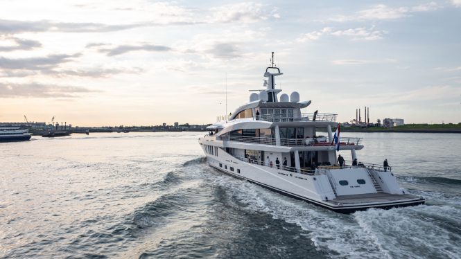 superyacht Moonstone by Amels