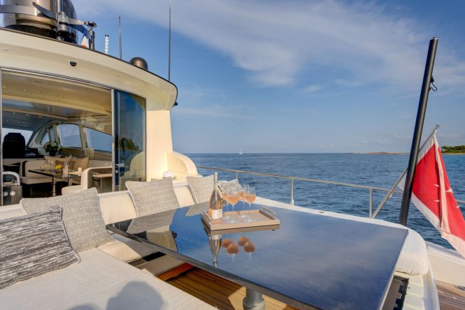 Alfresco dining area