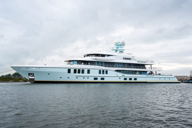 Luxury yacht Project Shadow © Amels Damen Yachting