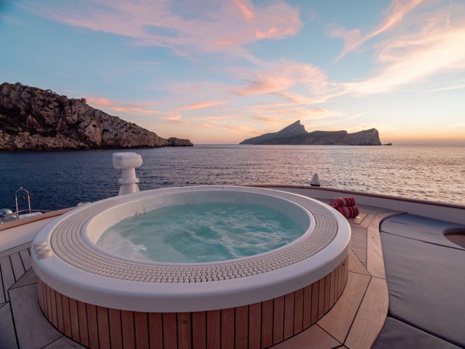 Amazing views from the Jacuzzi