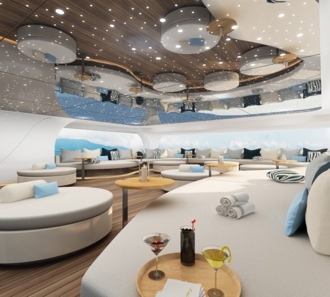 Exterior seating area