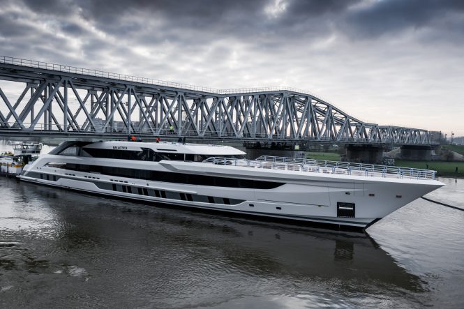 GALACTICA superyacht by Heesen on sea trials © Heesen Yachts