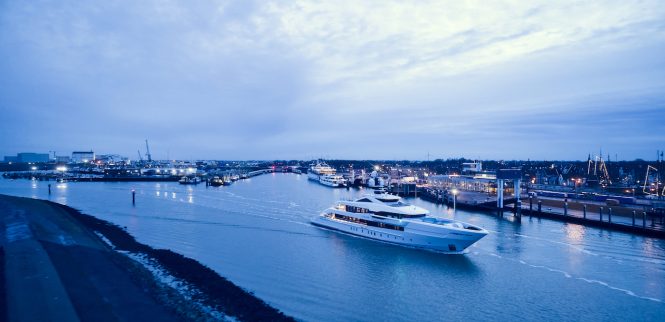 Luxury yacht LUSINE - Photo © Dick Holthuis