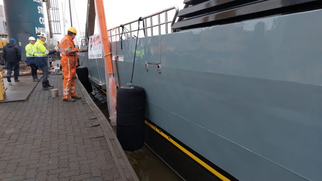 On the water - No Destination explorer superyacht launched © Multiship Holland BV