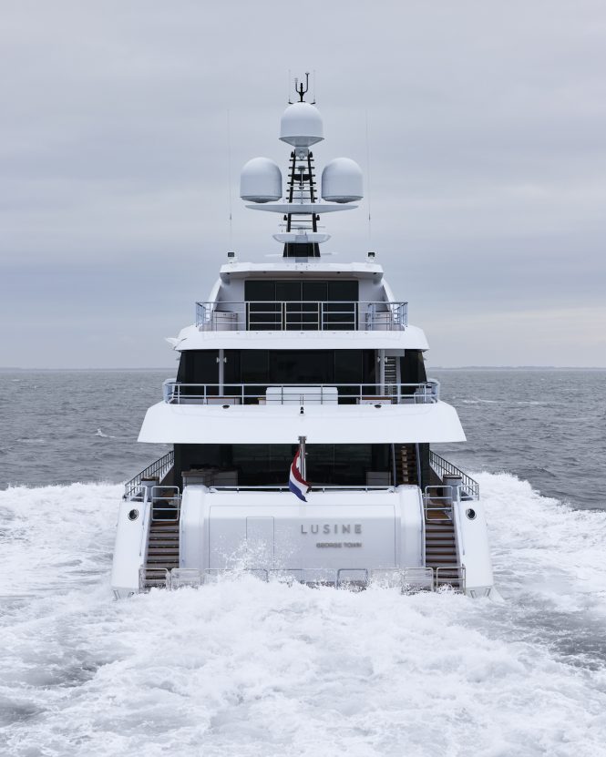 Aft view - Photo © Dick Holthuis