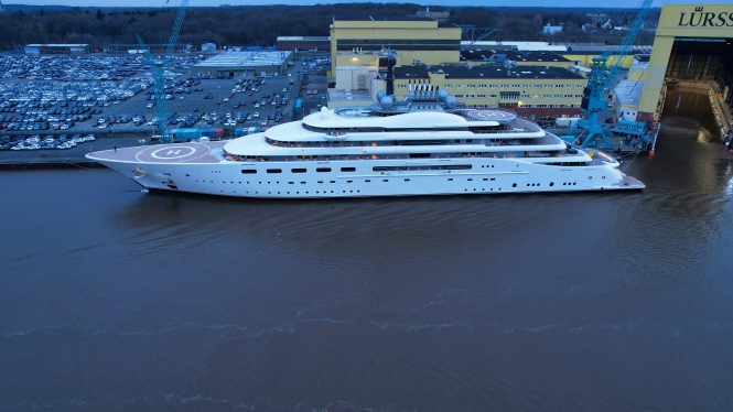 Motor yacht Project Blue by Lurssen - Photo © DrDuu