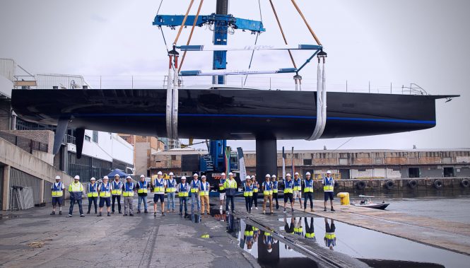 Created in collaboration between Southern Wind, Nauta Design and Farr Yacht Design, sailing yacht SØRVIND