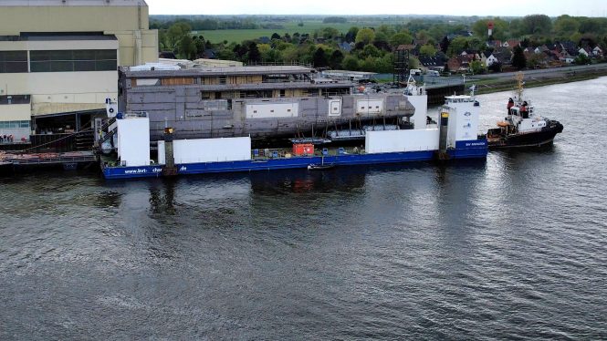 Luxury super yacht Project Alibaba - Photo DrDuu