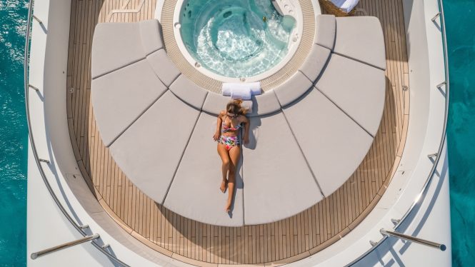 Plenty of sunbathing options