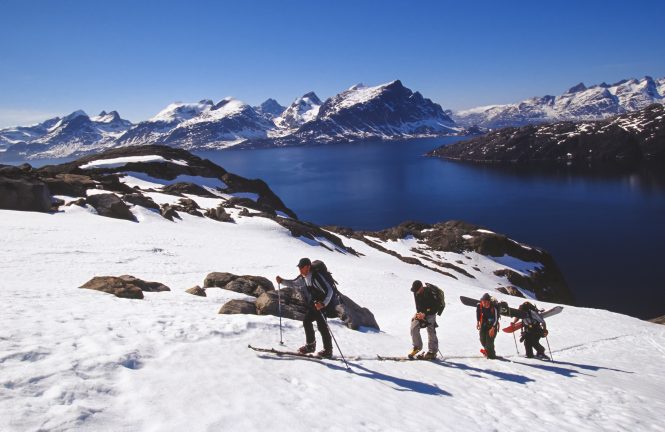 Hiking in Greenland