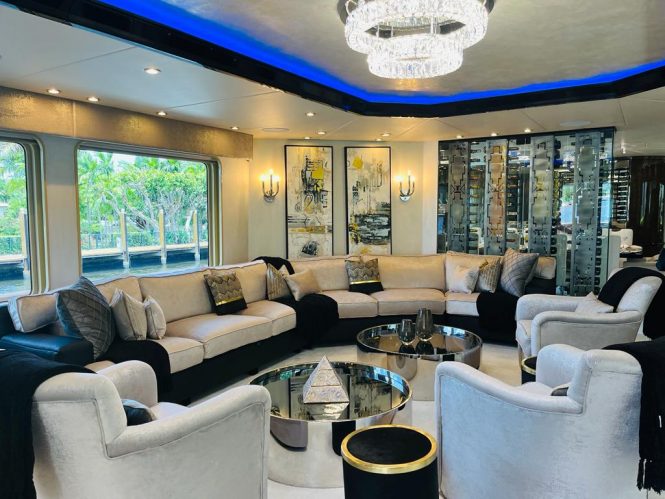 Newly refurbished saloon