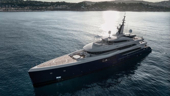 Luxury yacht ZAZOU by Benetti - Photo © Beppe Raso