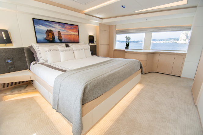 Luxury master stateroom