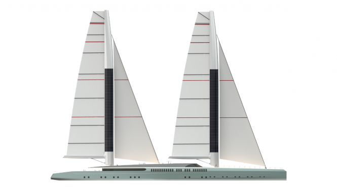 WING 100 yacht profile