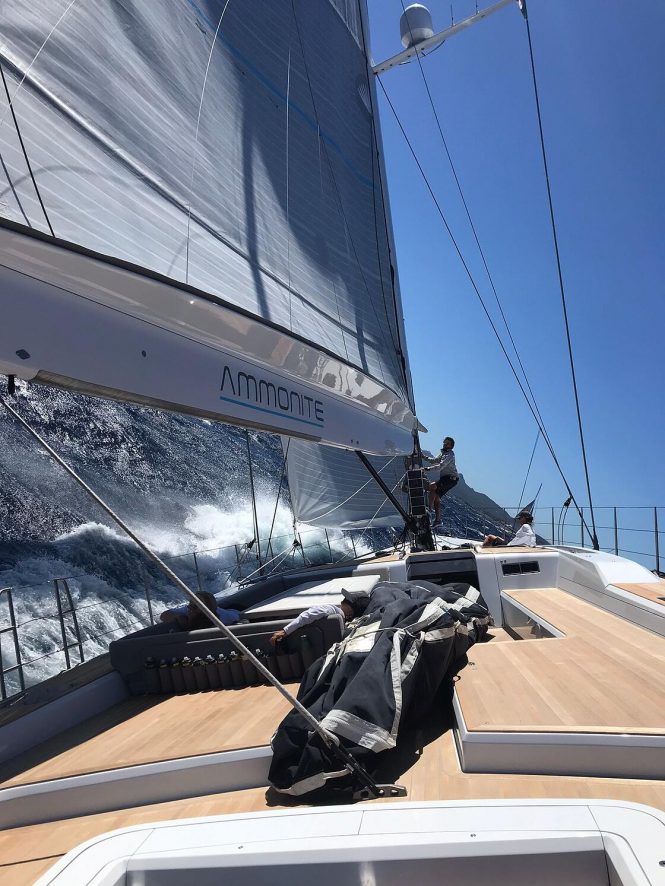Best Sailing Photo SW96 AMMONITE | Porto Rotondo, Sardinia | Ph- Mario Giattino (Ammonite racing crew)