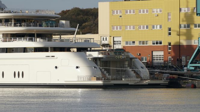Lurssen mega yacht project OPERA - Photo © DrDuu