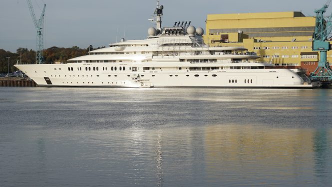 Project Opera yacht at Lurssen shipyard - Photo © DrDuu