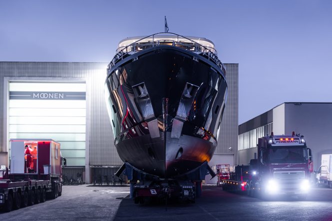 Moonen Superyacht COCOON | Dawn Launch