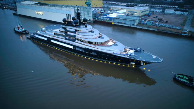 145m superyacht LUMINANCE by Lurssen - photo © DrDuu