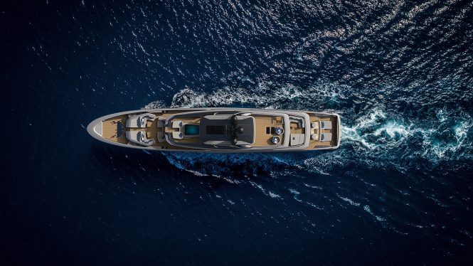 Baglietto HULL10238 aerial view