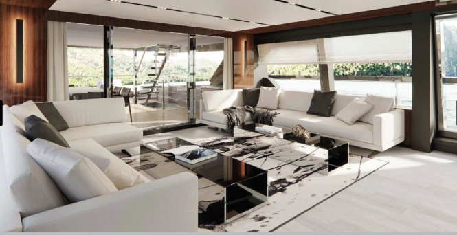 LADY FIRST | Main salon lounge