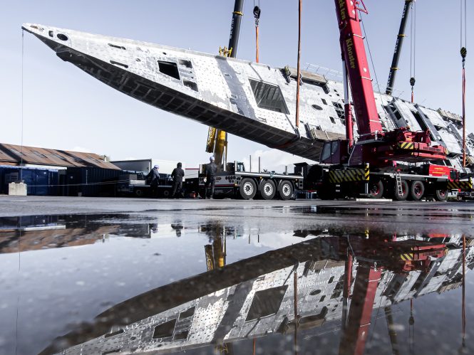 Royal Huisman 408 AQUARIUS II - photo by Tom van Oossanen