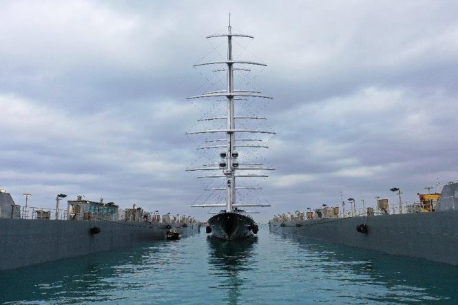 MALTESE FALCON | Resplendent after her refit
