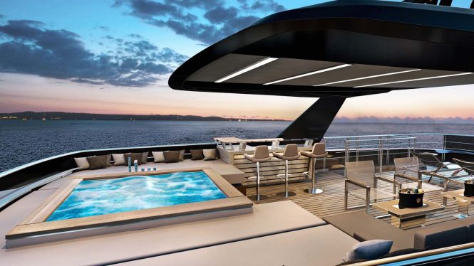 Sun deck rendering