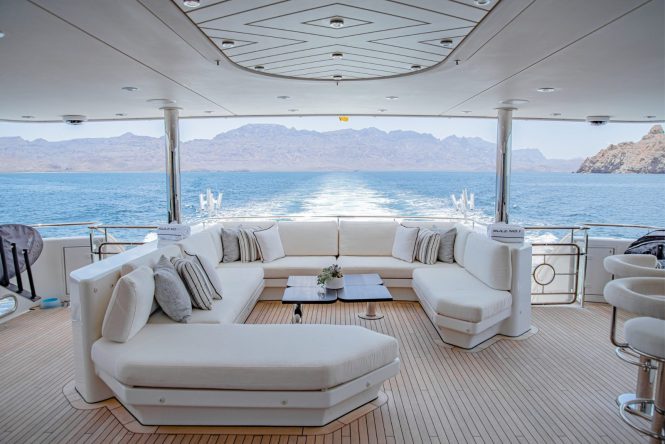 Luxury yacht RULE NO 1