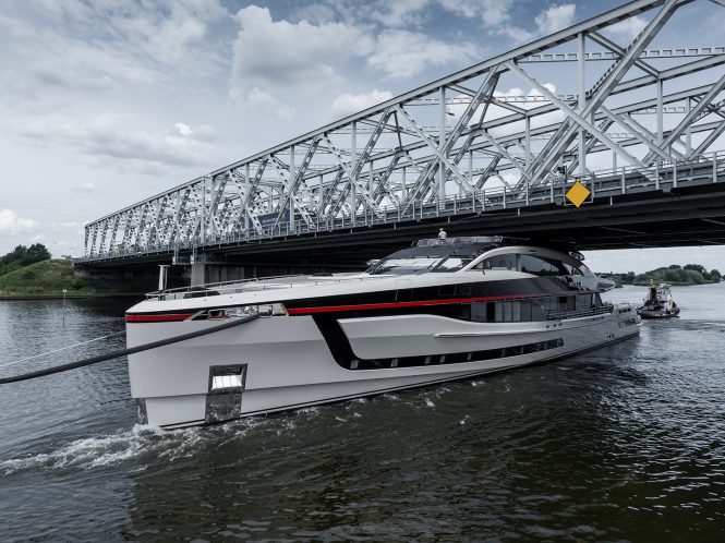 Heesen motor yacht ULTRA G on her first voyage - Photo © Heesen Yachts