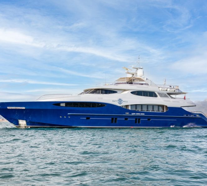Luxury charter yacht HATT MILL