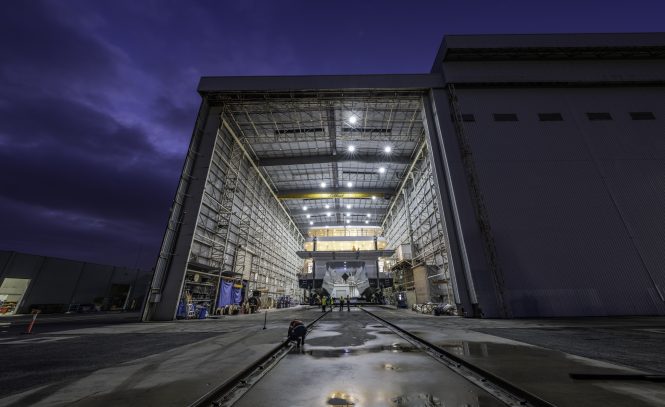 CHARLEY 2 emerges from the shed