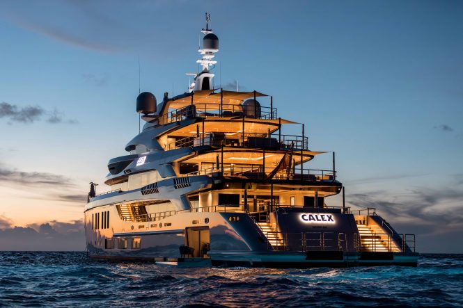 LUXURY YACHT CALEX BY BENETTI