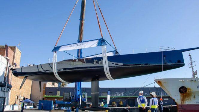 Sailing yacht GELLICEAUX launches