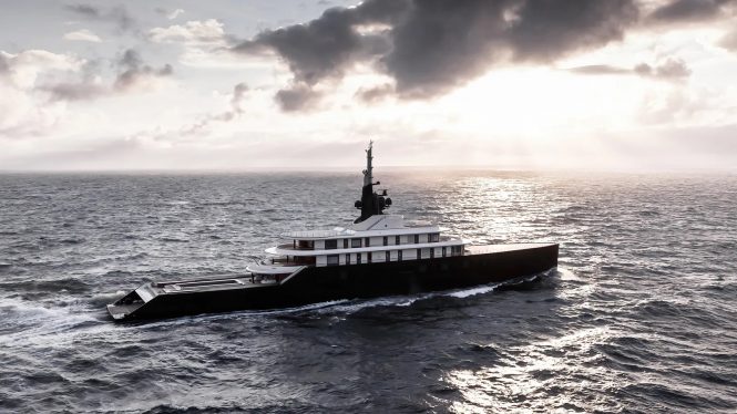 Superyacht LIVA | Credit - Tom van Oossanen