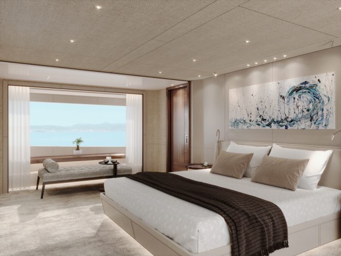 Luxury yacht BENETTI CLASS 44M - Owner Cabin