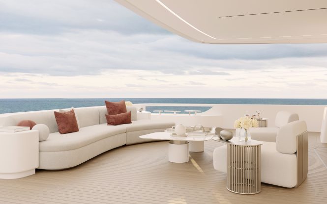 PROJECT 111.11 aft deck rendering