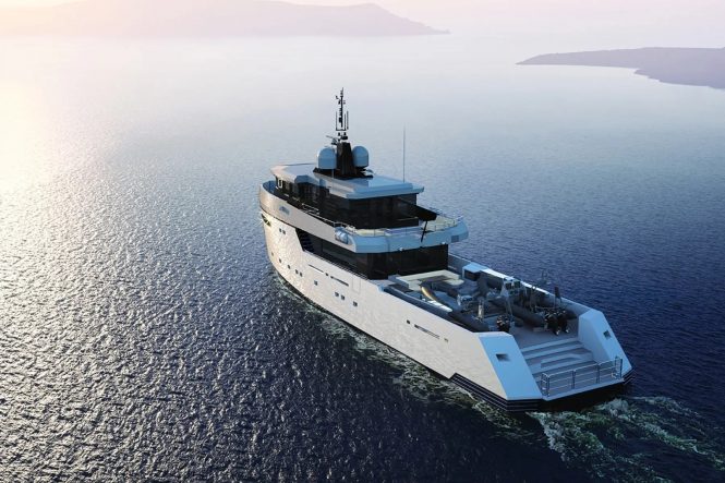 Luxury explorer yacht PROJECT FOX