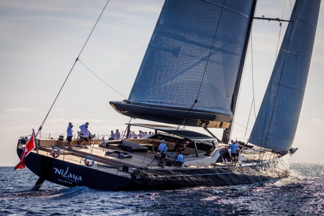 Sailing yacht NIYALA - image by Martinez Studio